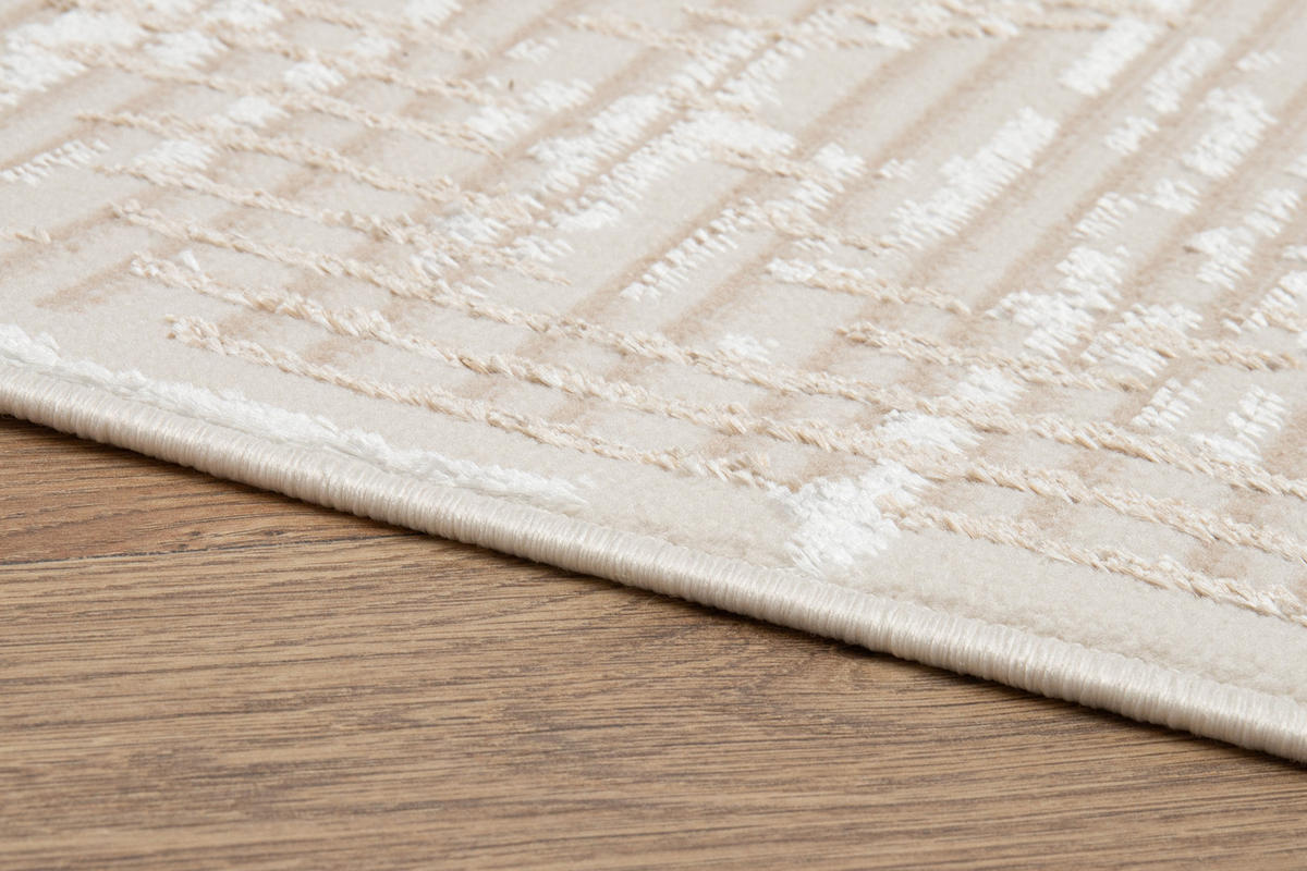 TEPPICH CRYSTAL Braun 80/150 cm - Braun, Textil (80/150cm) - Tapiso