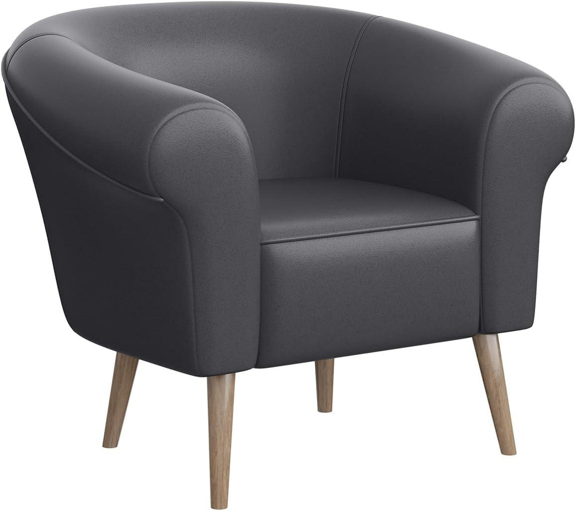 Meblini Sessel Grau 73x70x57 cm
