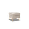 FUSSHOCKER FÜR SESSEL VELO, Beige - Beige, Textil (49/40/49cm)
