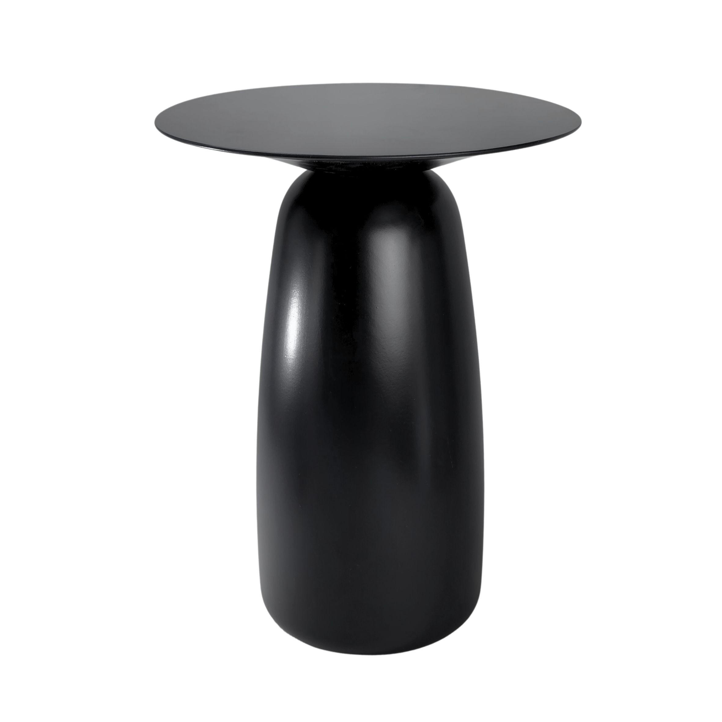 Kayani Beistelltisch Schwarz 32.5x44x32.5 cm