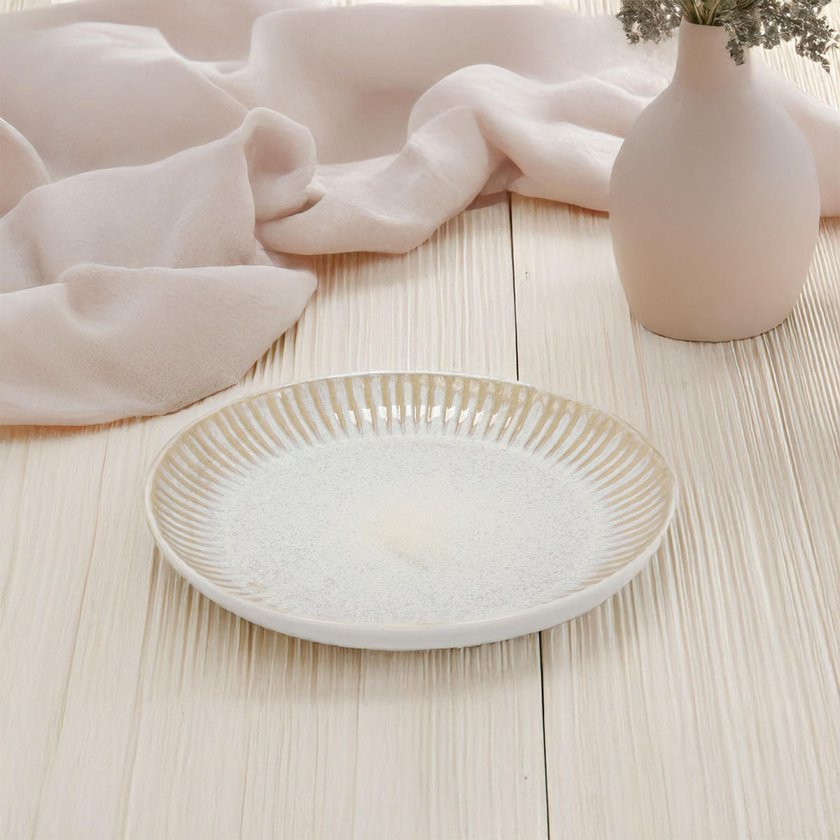 ESSTELLER Keramik Essence Ø 25,6 cm - Grau, Keramik (25.6cm) - Siaki