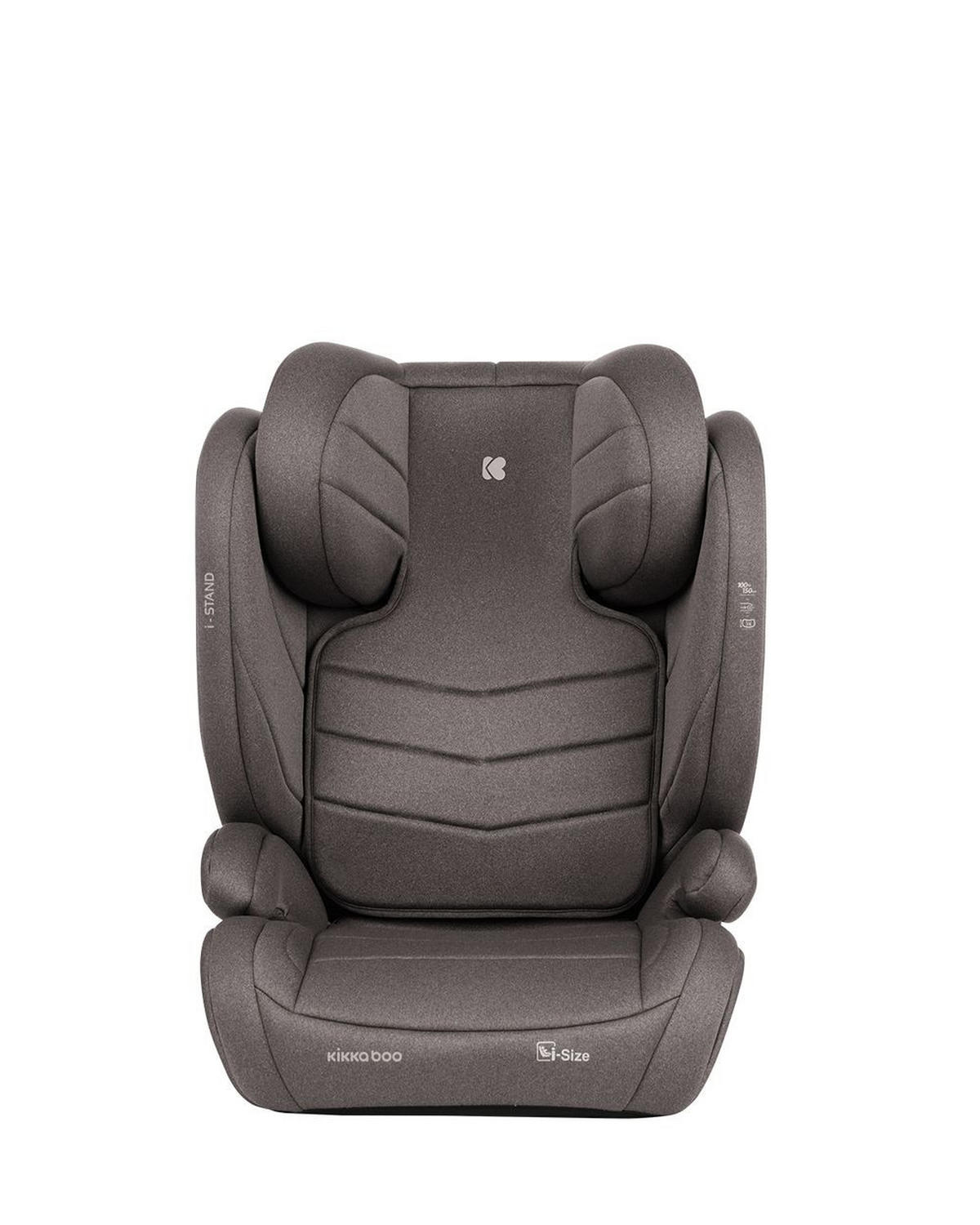KINDERSITZ i-Stand i-Size Braun (100 - 150 cm) Gruppe 2/3 verstellbar Isofix - Braun, Kunststoff (44/59/45cm) - Kikka boo