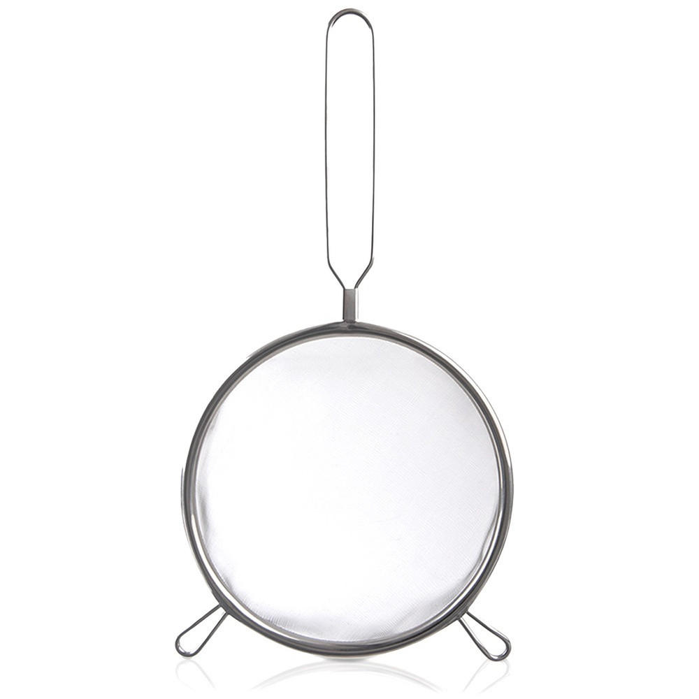 KÜCHENSIEB ANETT Silber 20,5 cm - Silberfarben, Metall (20.5cm) - Orion 