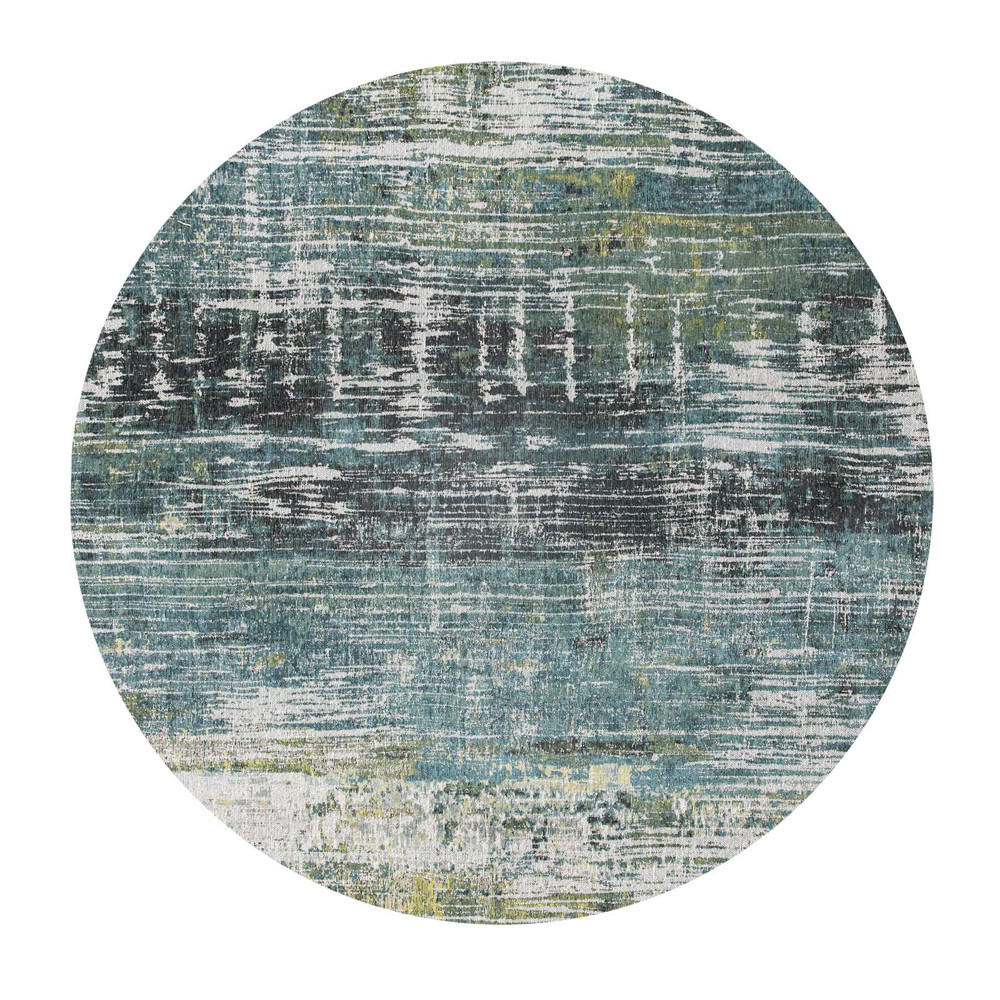 TEPPICH Glen Cove Atlantic 240/240 cm - Blau, Textil (240/240cm) - Louis De Poortere