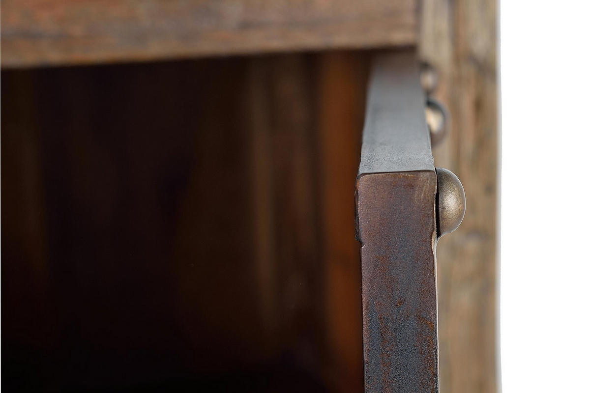 SIDEBOARD aus recyceltem Holz und Metall - Braun, Holz (40/120/75cm) - Giner y Colomer