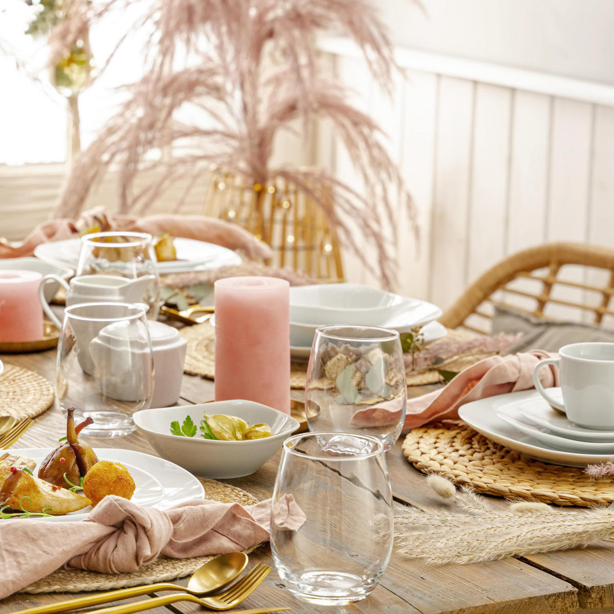 ESPRESSOTASSEN SET BILGOLA - 12 teilig aus Porzellan - Weiß, Keramik (0.1L) - Sänger