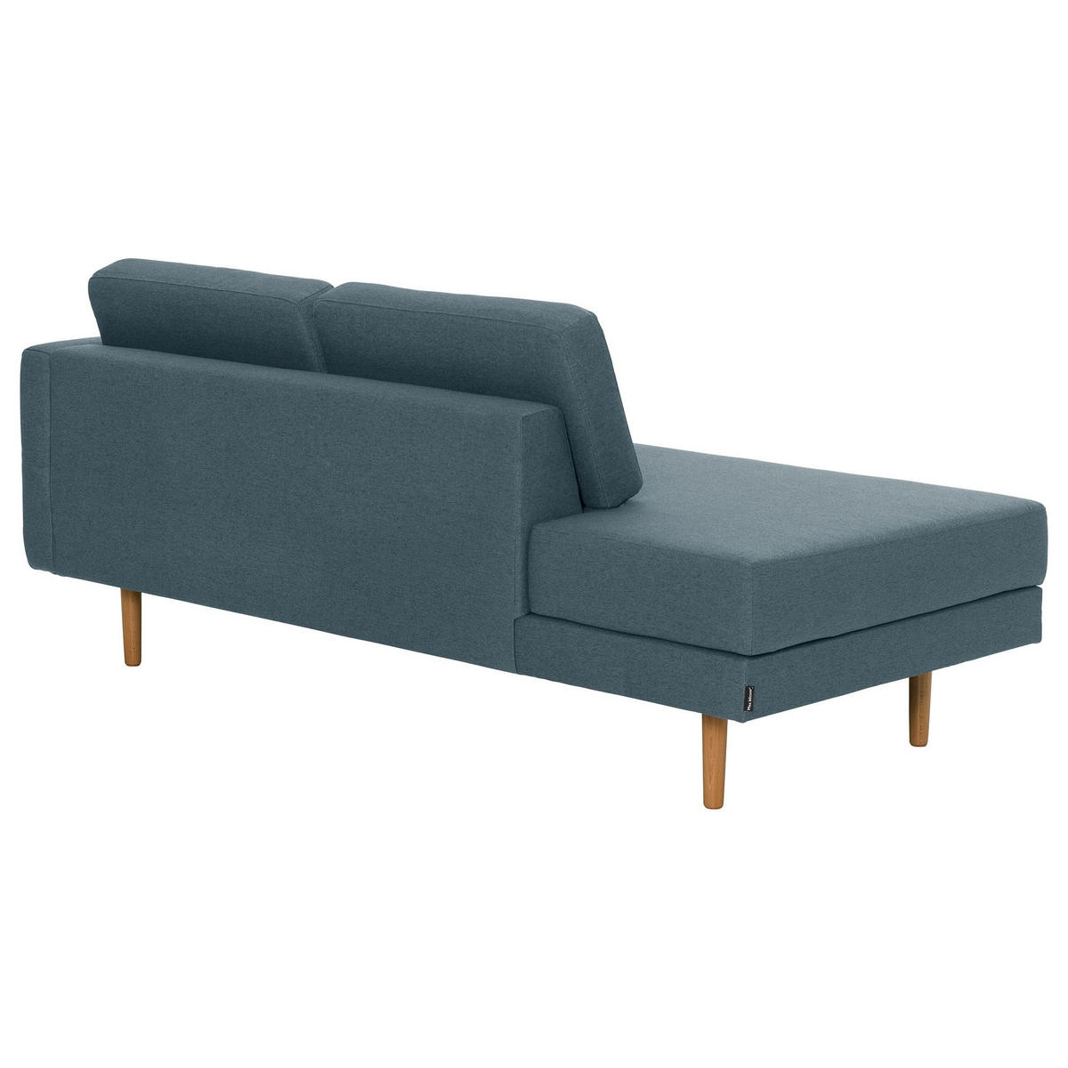 RECAMIERE Armlehne rechts Keara Flachgewebe blau-grau - Blaugrau, Kunststoff (87/81/190cm) - 58aufmkessel