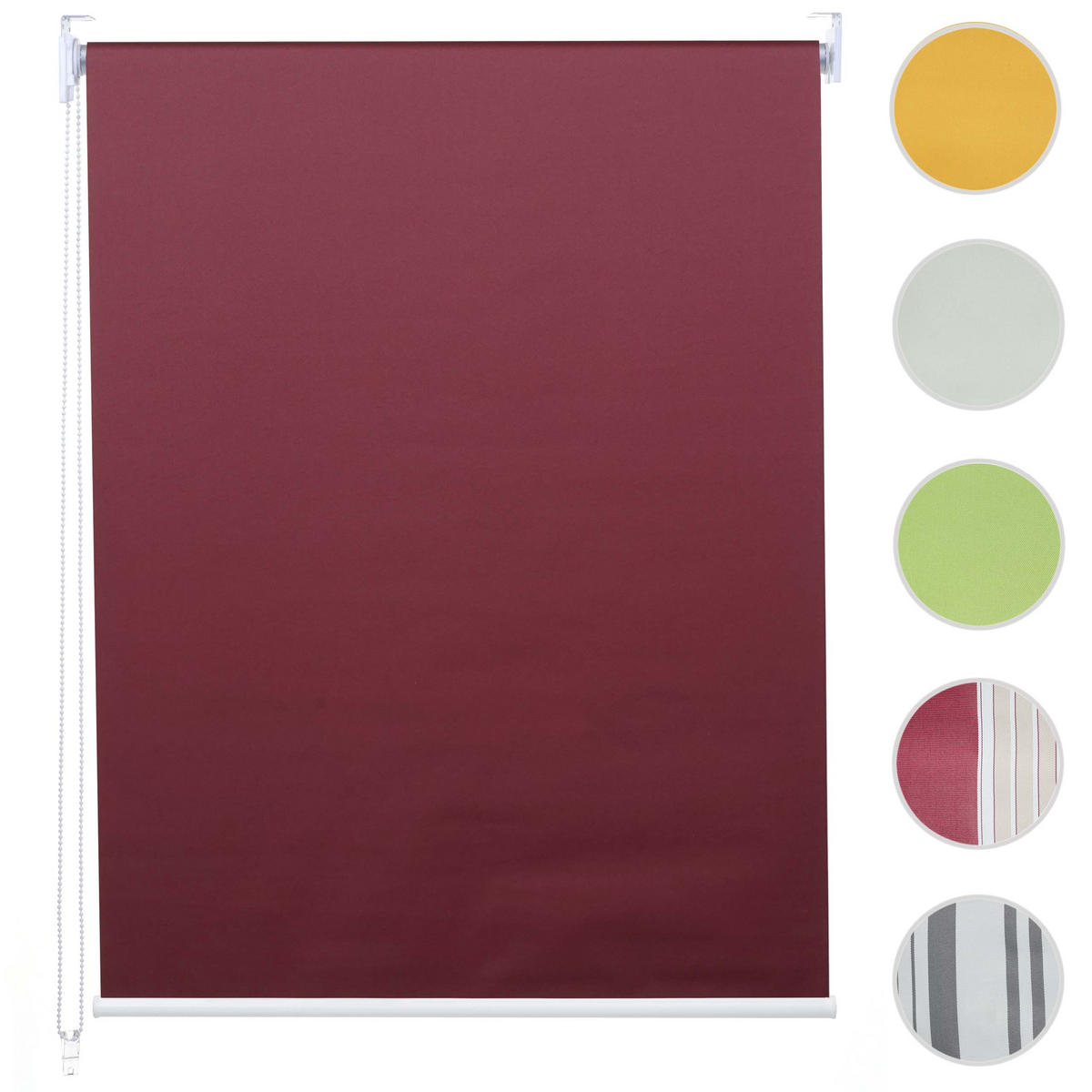ROLLO Bordeaux - Bordeaux, Textil (70/230/7cm) - MCW