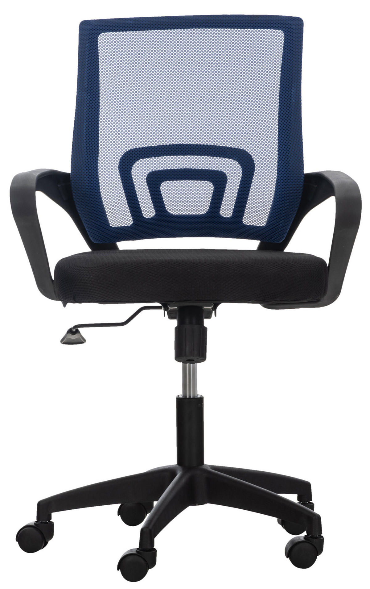 BÜROSTUHL Audrey mit Netzbezug, Blau - Blau, Kunststoff/Textil (62/95/50cm) - TPFLiving