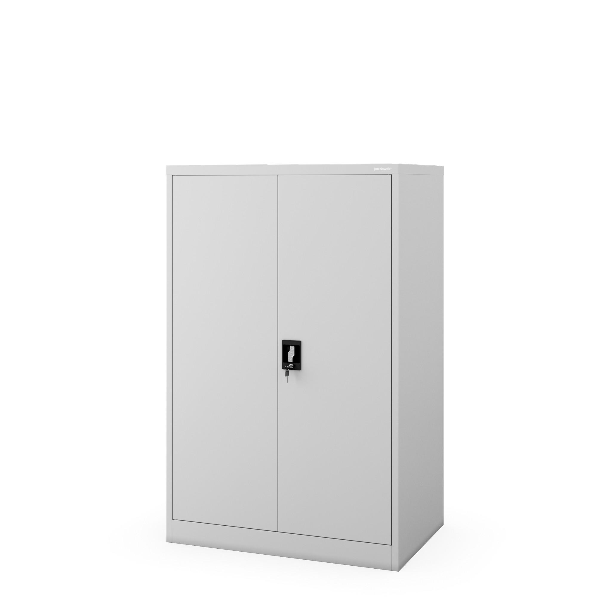 BÜROSCHRANK KEVIN D600 - Grau, Metall (90/140/60cm) - Jan Nowak