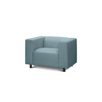 SESSEL July Mintgrün 95 × 80 × 57 cm - Mintgrün, Textil (95/57/80cm) - Pillovely
