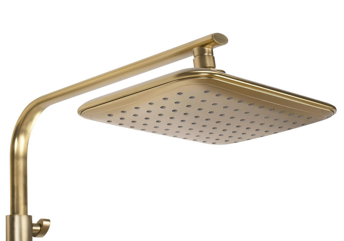 DUSCHSET Rea Tom Brush Gold - Goldfarben, Metall (27.5/120/39cm) - REA
