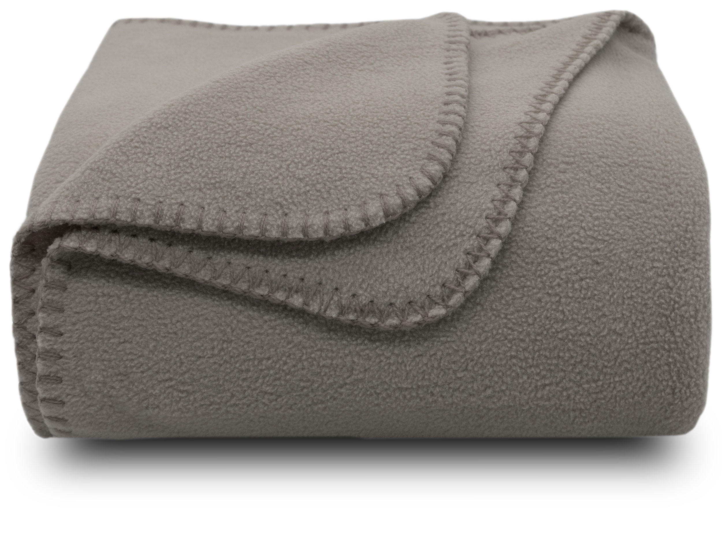 KUSCHELDECKE, 130x170 cm, 100% Polyester, Grau - Taupe, Textil (130/170cm) - Zollner