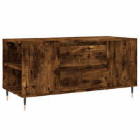 COUCHTISCH Räuchereiche 102x44,5x50 cm Holzwerkstoff - Braun, Holzwerkstoff (44.5/102/50cm) - furnicato
