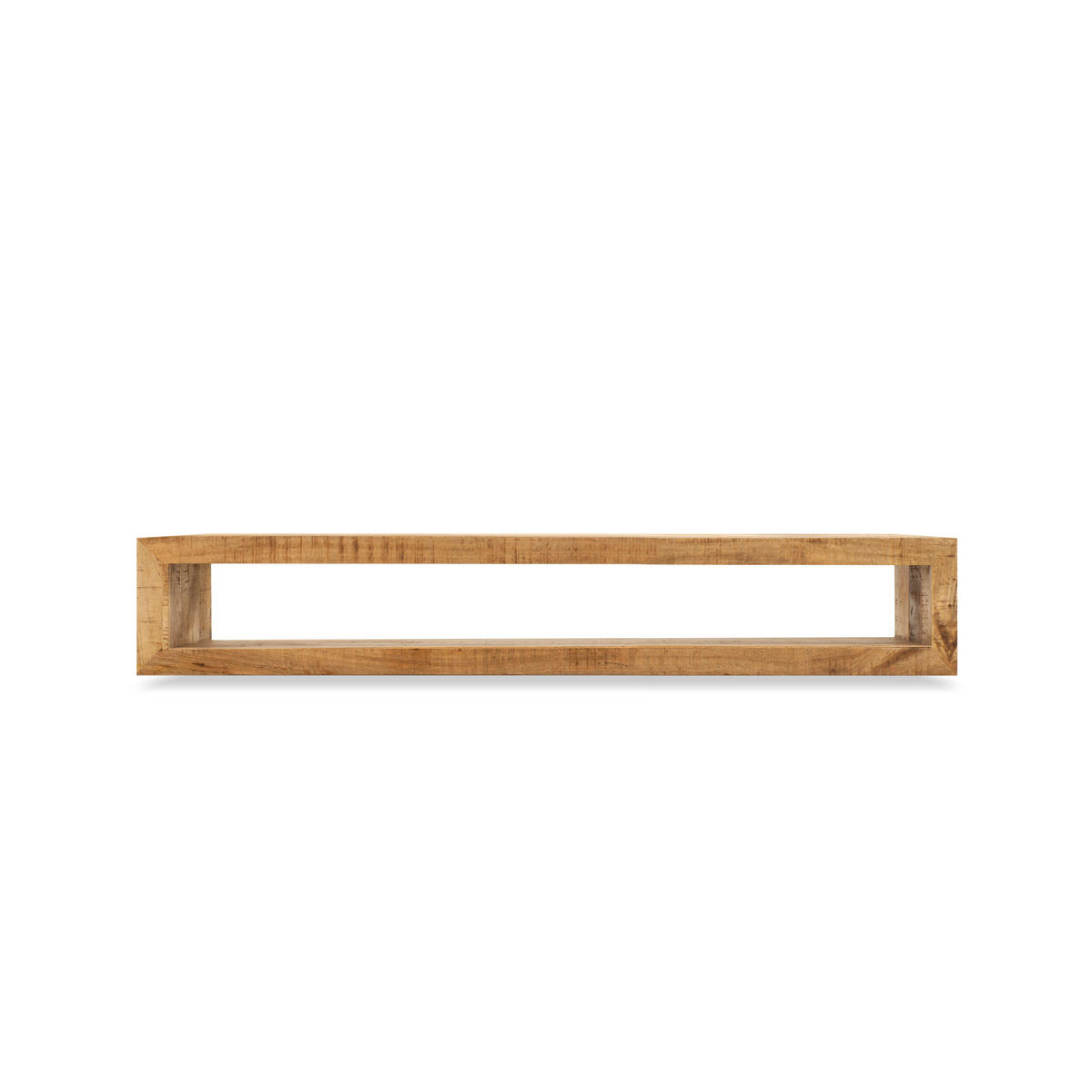 TV Board Hangend Mangoholz 200 cm / 35 cm Natur - Naturfarben, Holz (200/30/35cm) - Villa Möbel