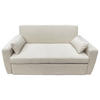 SOFA MATT Beige 2 Plätze - Beige, Textil (93/85/169cm) - Happy Garden