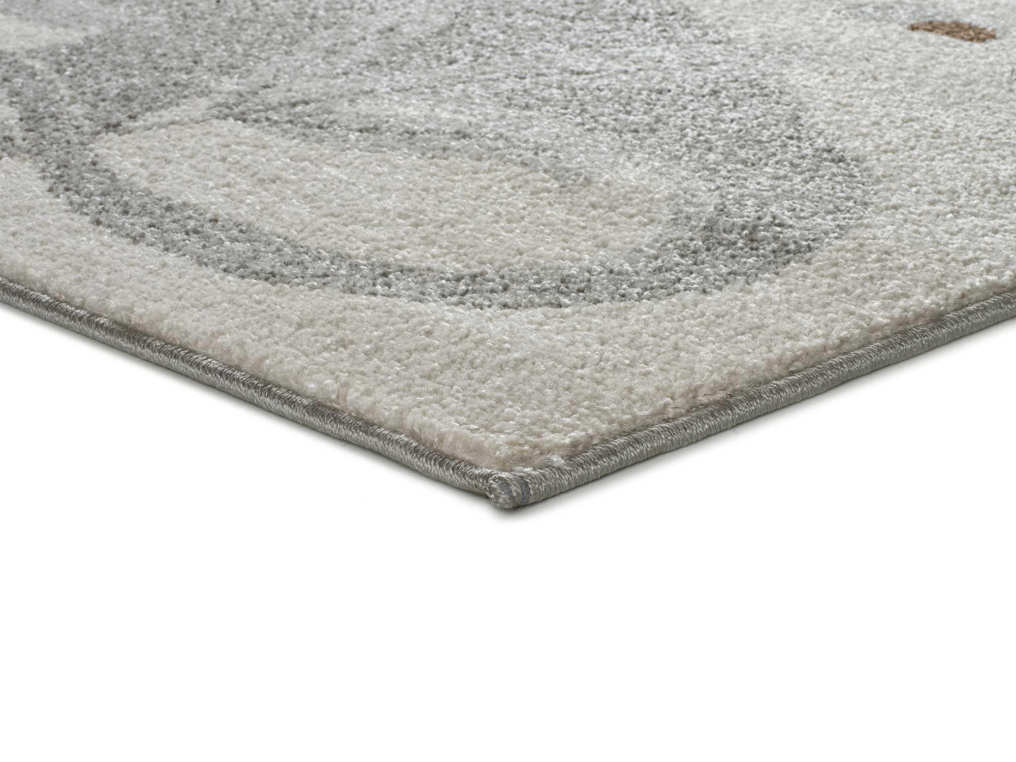 KINDERTEPPICH Weiß Beats 120/170 cm - Weiß, Naturmaterialien/Textil (120/170cm) - Atticgo