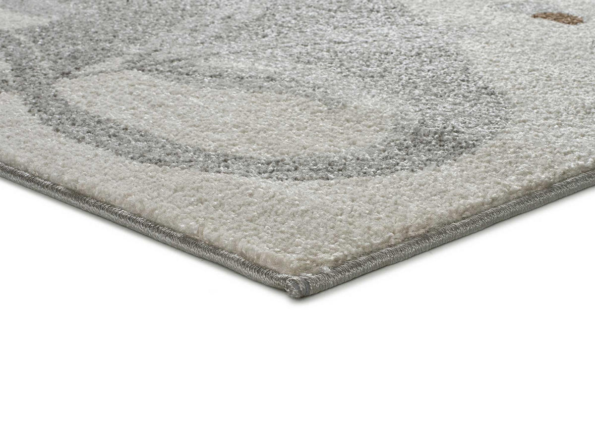 KINDERTEPPICH Weiß Beats 120/170 cm - Weiß, Naturmaterialien/Textil (120/170cm) - Atticgo