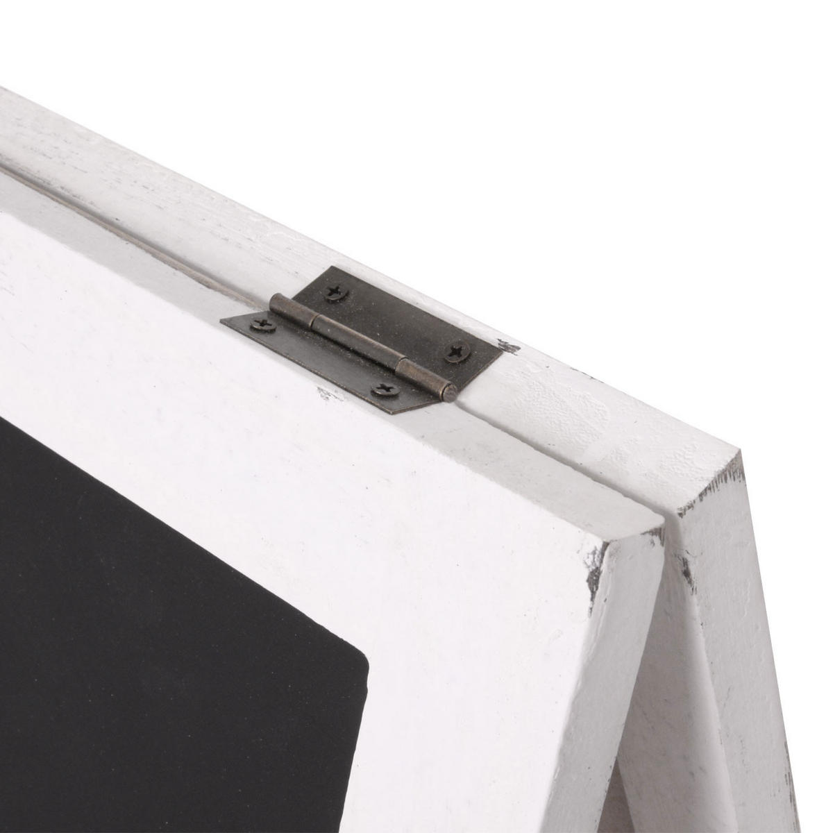 XL REKLAMNÍ TABULE Bílá - bílá, dřevo (50/100/57cm) - MCW