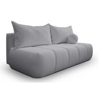 SCHLAFSOFA PIANO Grau - Grau, Holz (207/91/103cm) - Kaiser Möbel