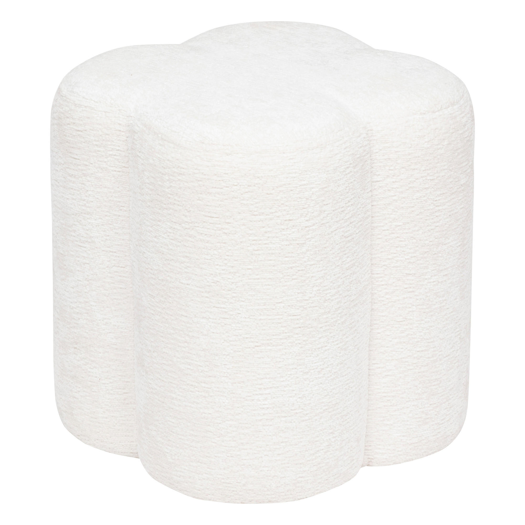 BLUME Lavon 35/35/38 cm - Weiß, Textil (35/38/35cm) - Atmosphera Createur d´interieur