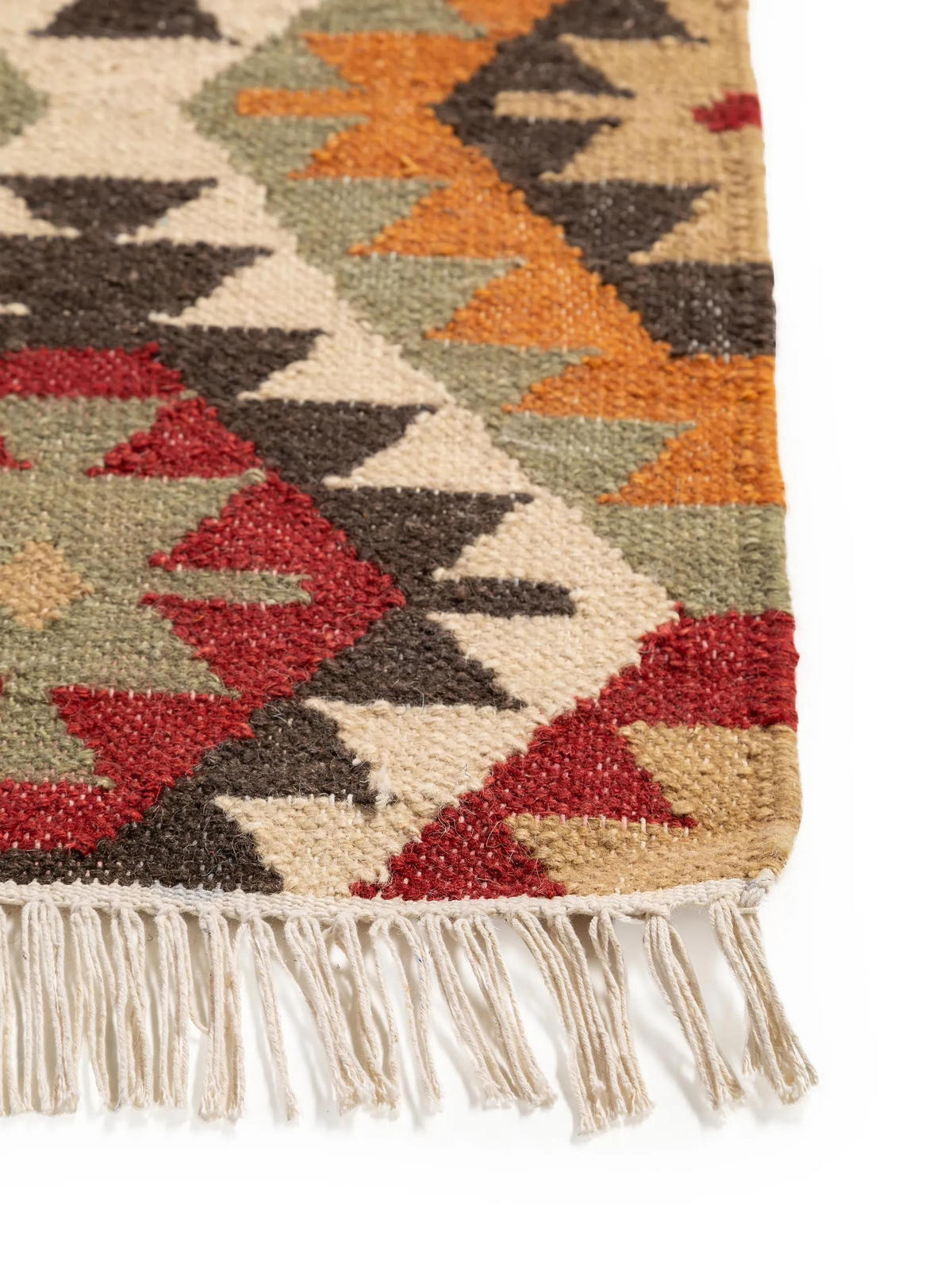 KELIM handgewebt Zohra Multicolor 160x230 cm - Multicolor, Textil (160/230cm) - benuta Pure