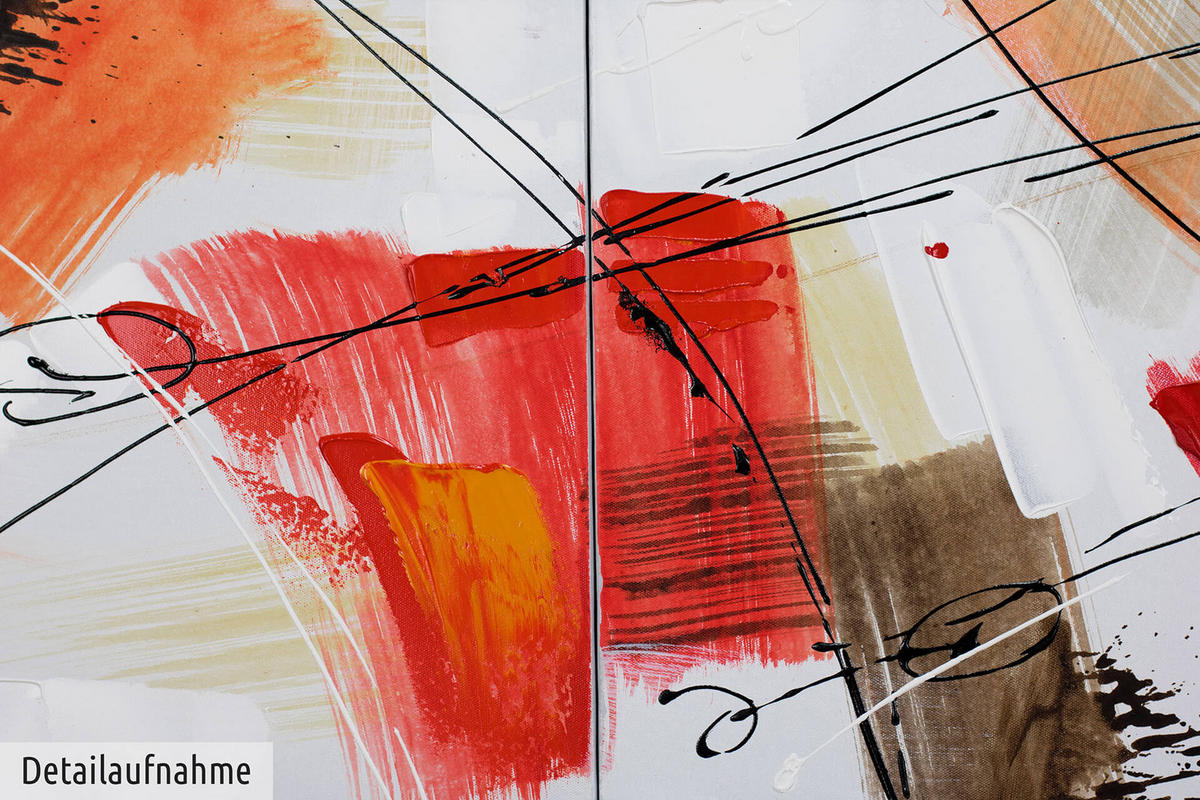 LEINWANDBILD 3-TEILIG Bunt 150/50 cm - Multicolor, Textil (150/50cm)