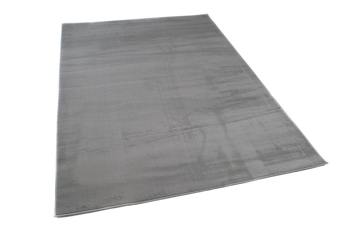 TEPPICH LUXURY Grau Einfarbig 300/400 cm - Grau, Textil (300/400cm) - Tapiso