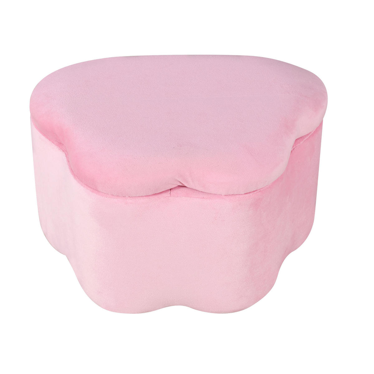 KINDERBETT 90/200 cm DE-00136, in Rosa, LED und Stauraumbänken - Pink, Holz (90/200cm) - ComfortXL