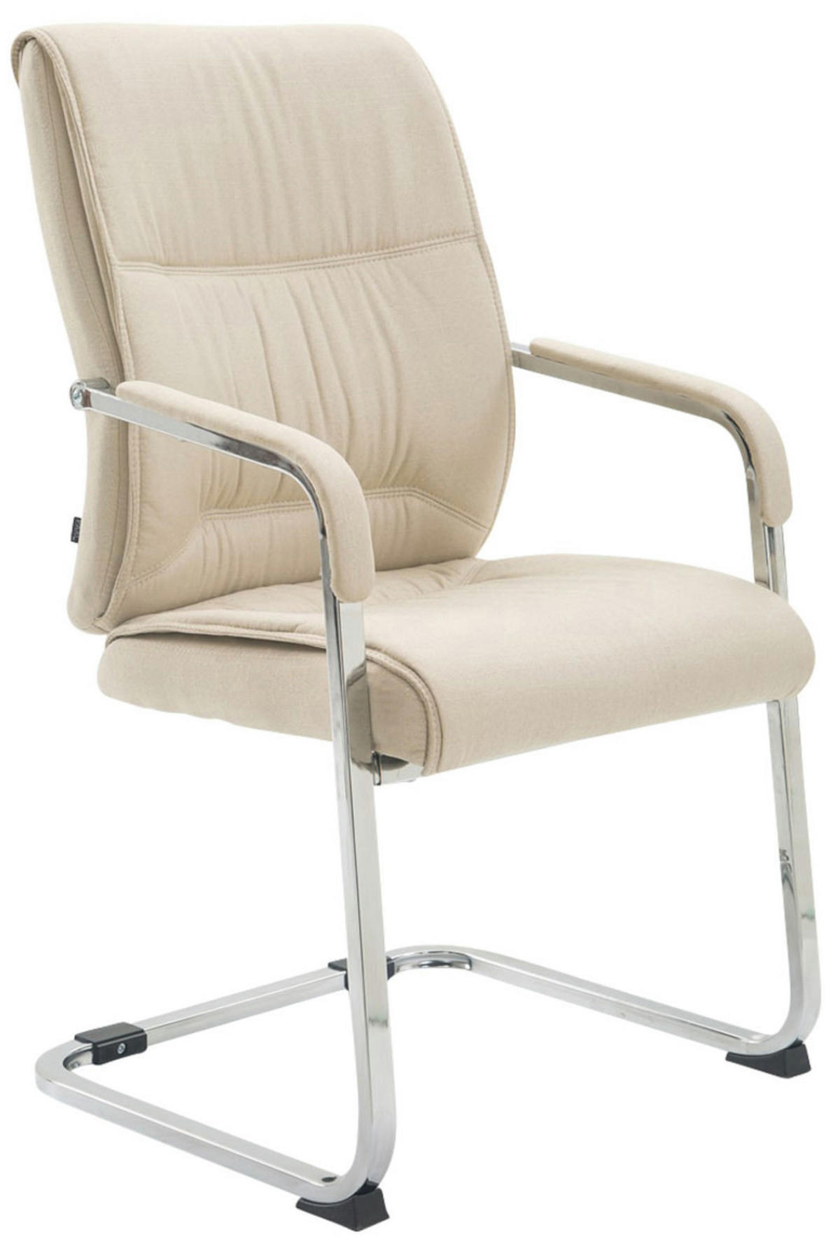 SCHWINGSTUHL 2er Set Stoff creme - Creme, Textil/Metall (58/102/65cm) - CLP