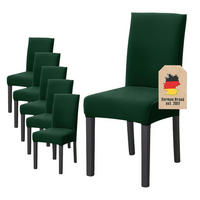 STUHLHUSSE (6-tlg. Set) - Grün, Kunststoff (1/38cm)
