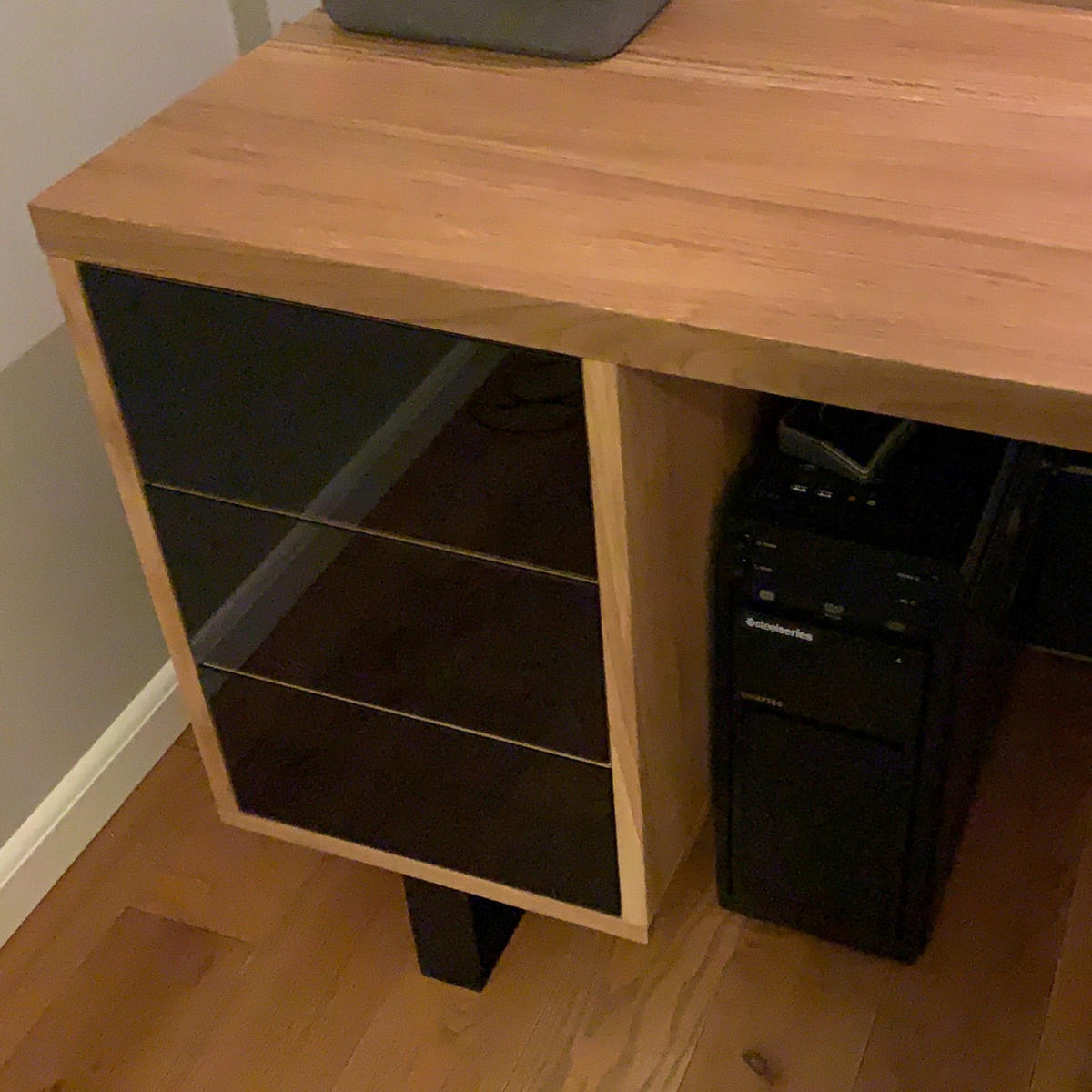 SCHREIBTISCH für Ihr Arbeitszimmer MOCCA - Eichefarben, Holz (80/150/75cm) - Rawood Furniture