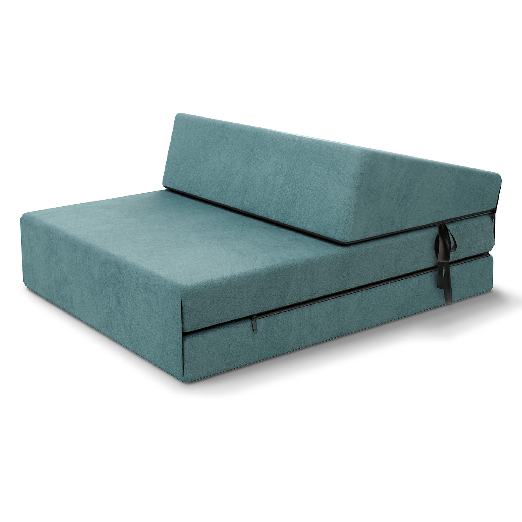 KLAPPMATRATZE SUZI MINI - Türkis, Textil (70/200cm) - FDM
