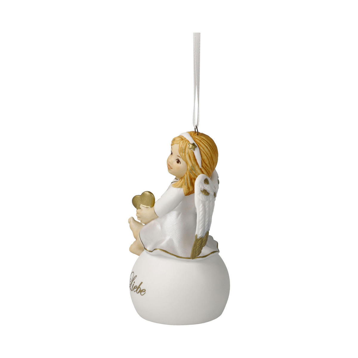 ENGELFIGUR Engelglöckchen Liebe, Steingut, Bunt, 9.5 cm - Multicolor, Keramik (5.5/9.5/5.5cm) - Goebel