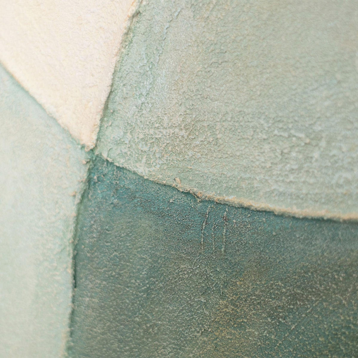 GEMÄLDE Kreislauf des Lebens Schattenfugenrahmen Beige 140x100 cm - Beige, Holz (140/100cm) - YS-art gallery