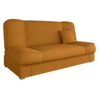 SCHLAFSOFA Gabi - Gelb/Silberfarben, Holz/Kunststoff (175/80/80cm) - MIRJAN24