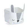 AUFBEWAHRUNGSKORB Hase - Filz, Weiß - Weiß, Textil (21/21cm) - Zeller Present