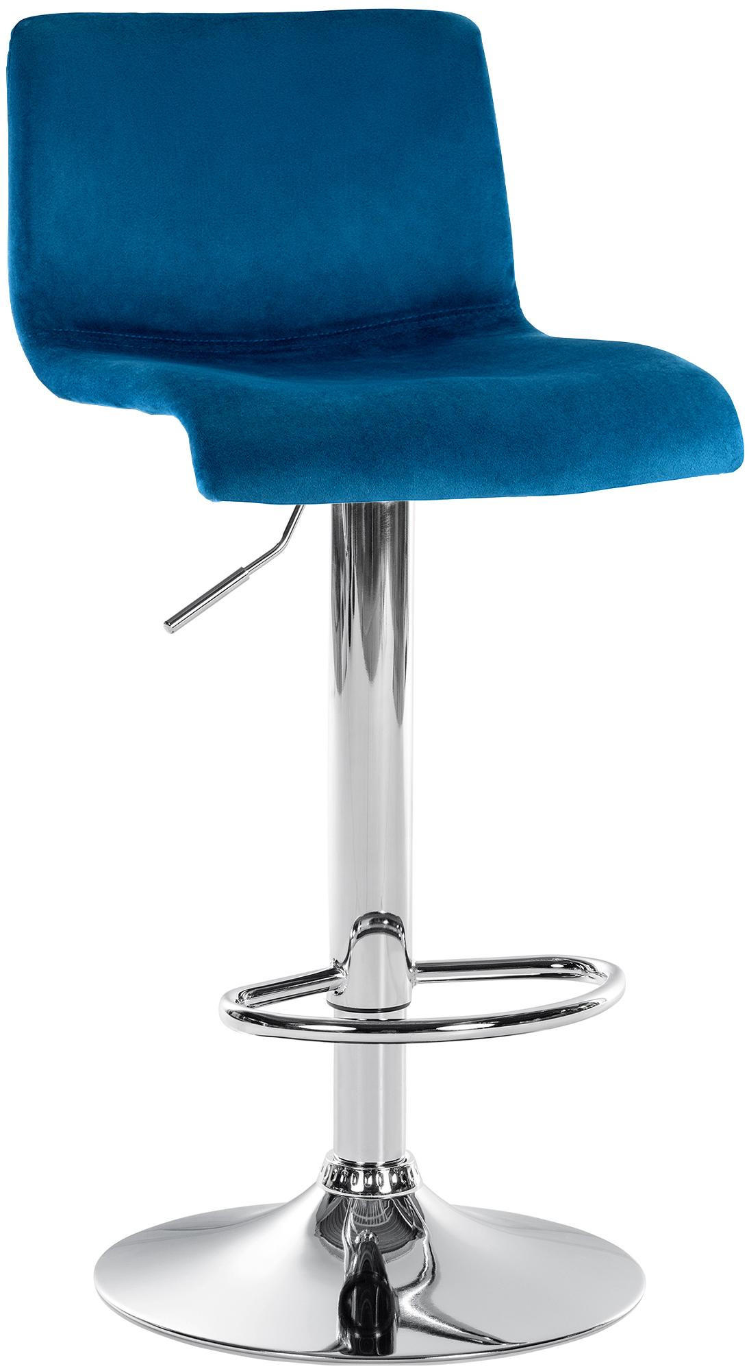 Deluke Barhocker Blau 39x83x36 cm