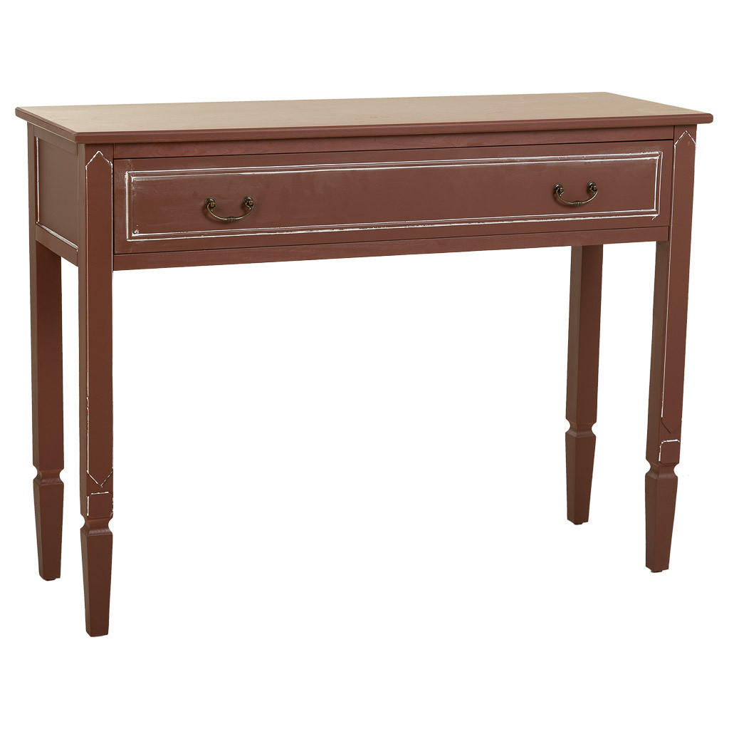 KONSOLE auz Holz braun 112x38x82 cm - Braun, Holz (38/112/82cm) - Wanderlust