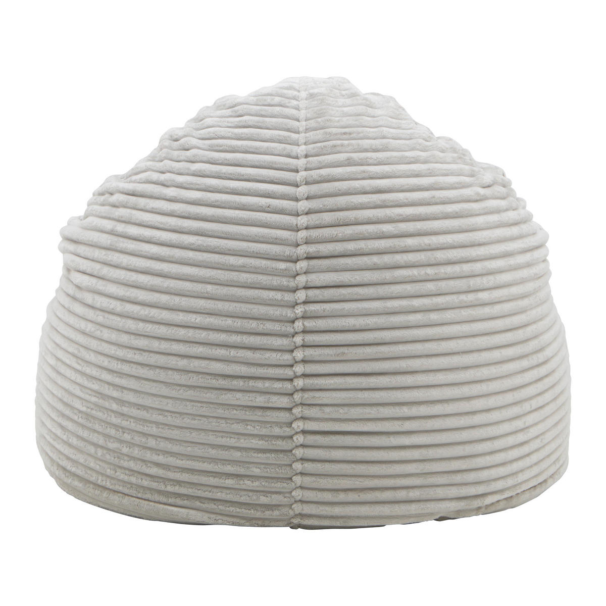 SITZSACK Verreto Hellgrau Cord - Hellgrau, Textil (105/80/105cm) - Mömax