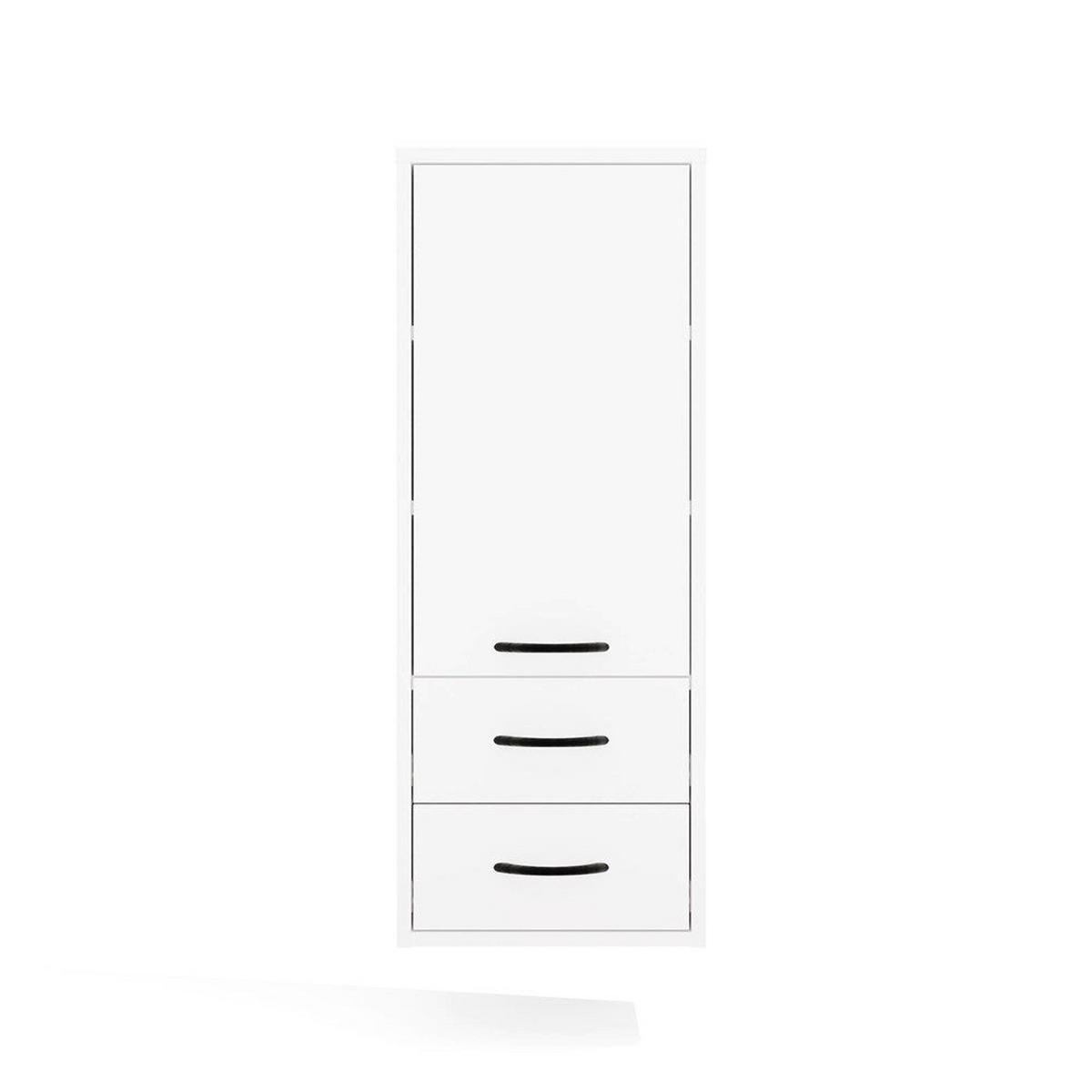 WANDHÄNGESCHRANK Noras - Weiß, Holzwerkstoff (35/90/30cm) - kommodly