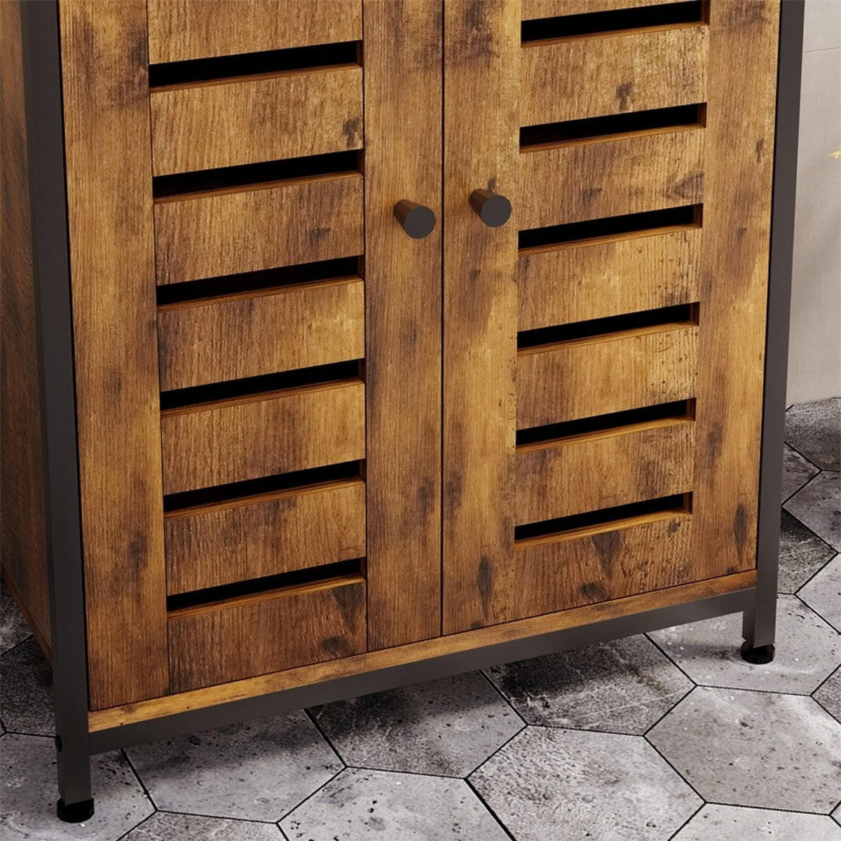 WASCHTISCH – braun, 45/62/79,5 cm - Braun, Holzwerkstoff (62/79/45cm)
