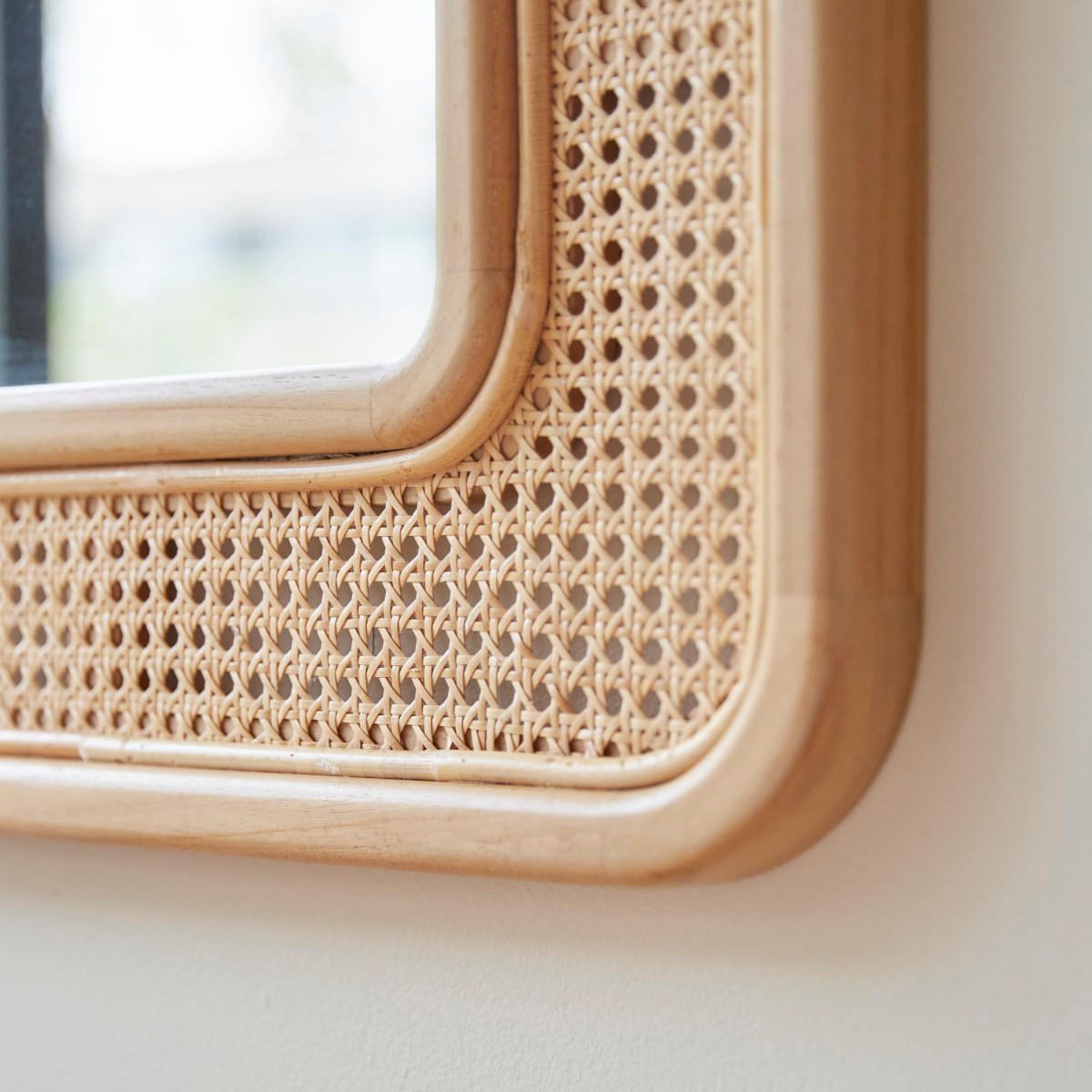 SPIEGEL Côme Natur aus Teak - Naturfarben, Holz (60/90/35cm) - Tikamoon