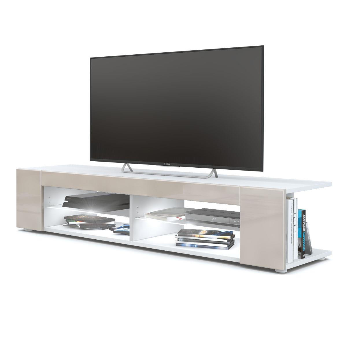 Vladon Lowboard Sand 134.5x30.5x38.5 cm