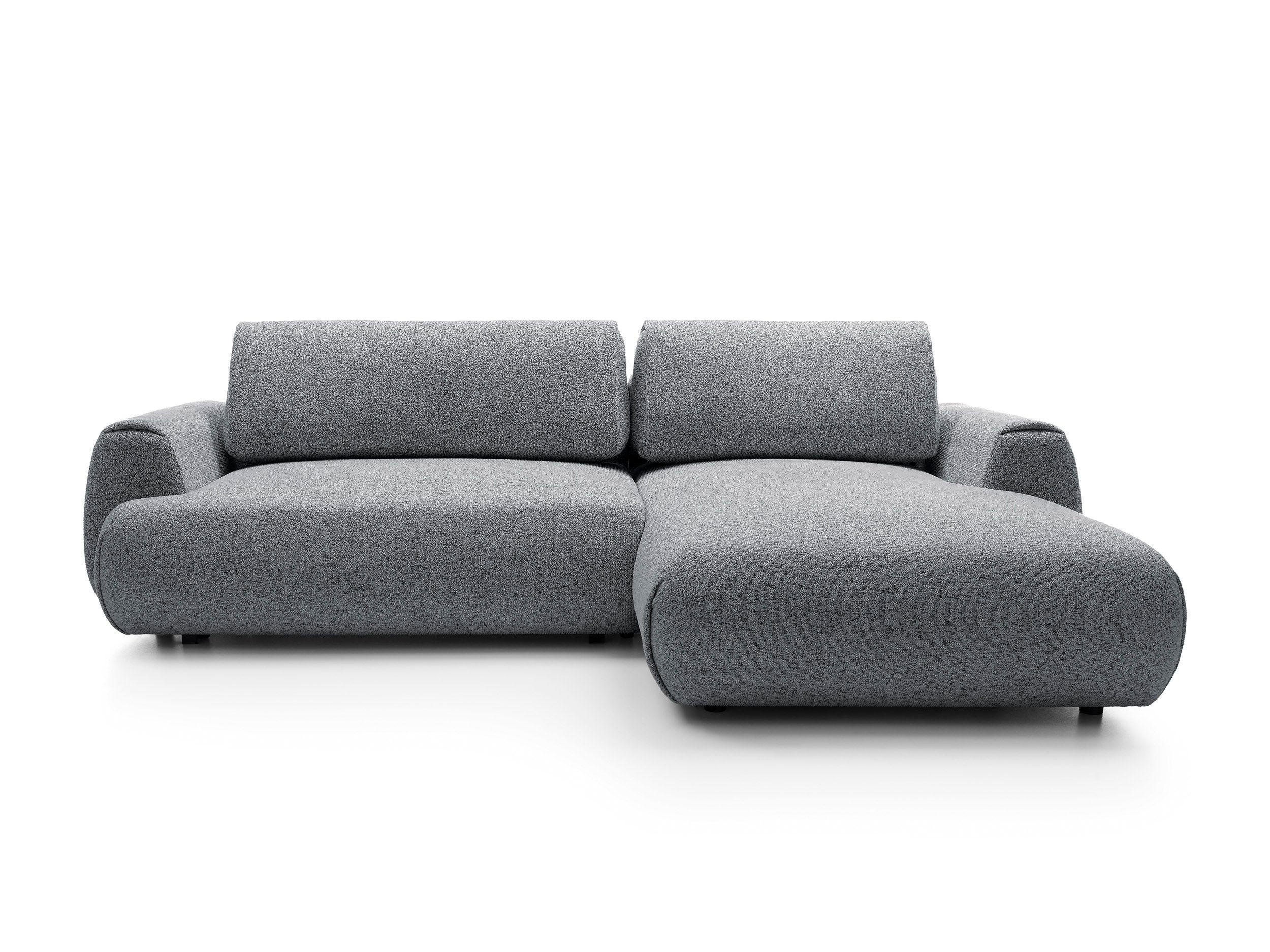 Masseno Ecksofa Grau 270x167 cm