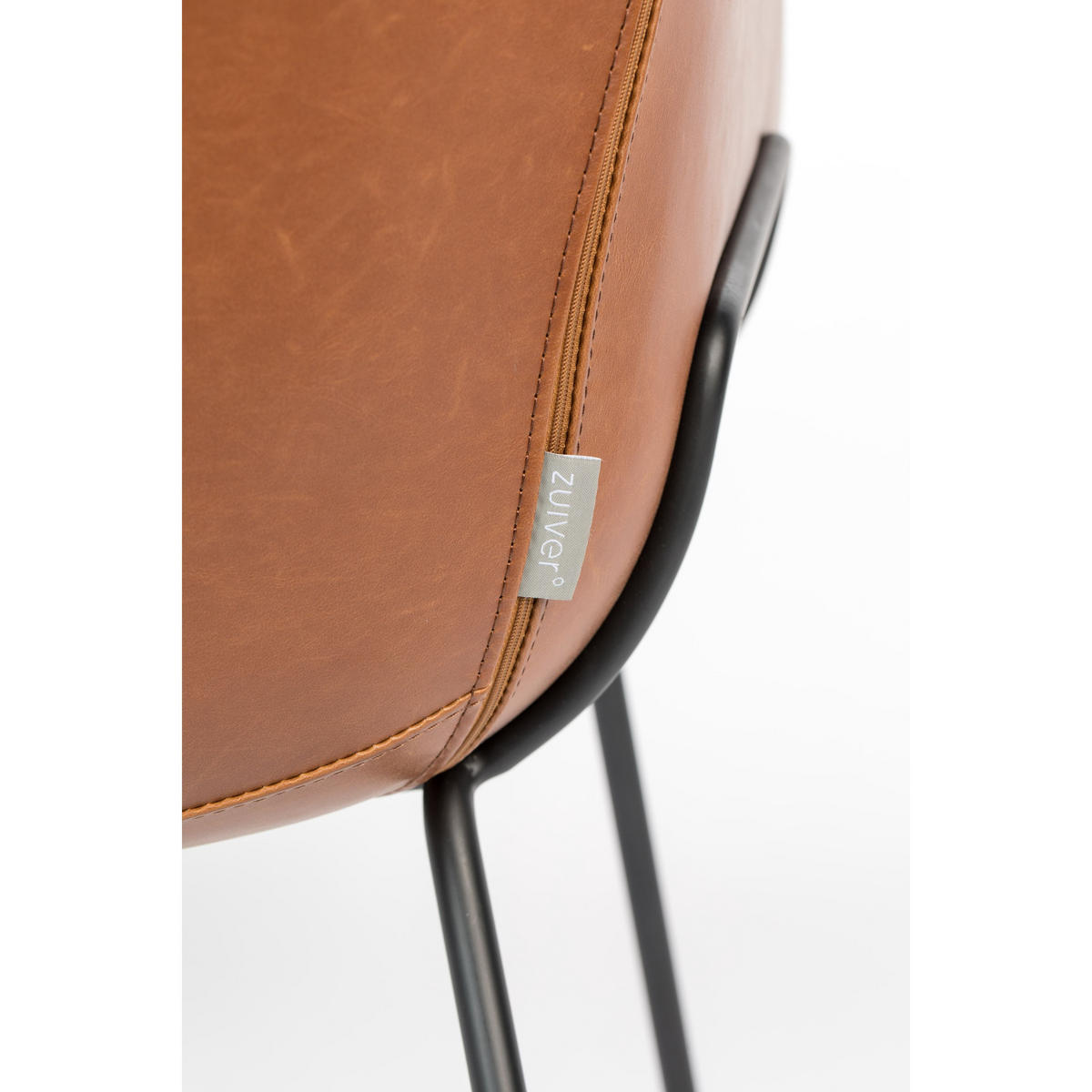 SESSEL Feston Braun - Braun, Kunststoff (70.5/72/65.5cm) - Zuiver