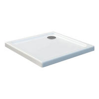DUSCHTASSE Weiß 80 x 80 x 5 cm Sanitär-Acryl - Weiß, Kunststoff (80/5/80cm) - Glasdeals