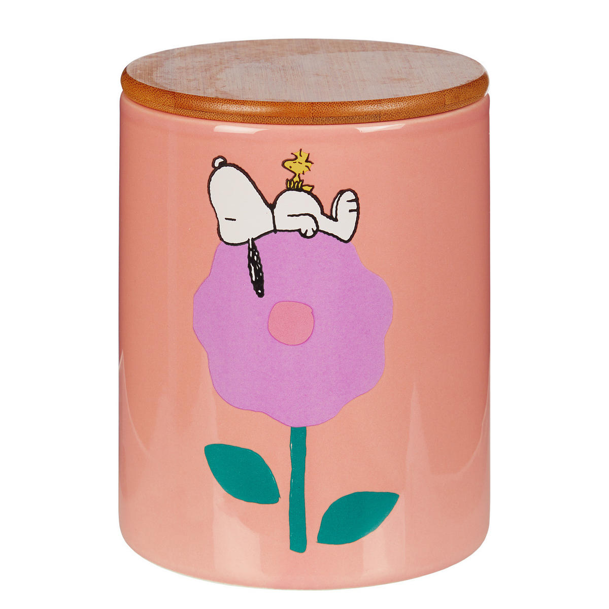 AUFBEWAHRUNGSDOSE Peanuts - Pink, Keramik (12/16/12cm) - BUTLERS