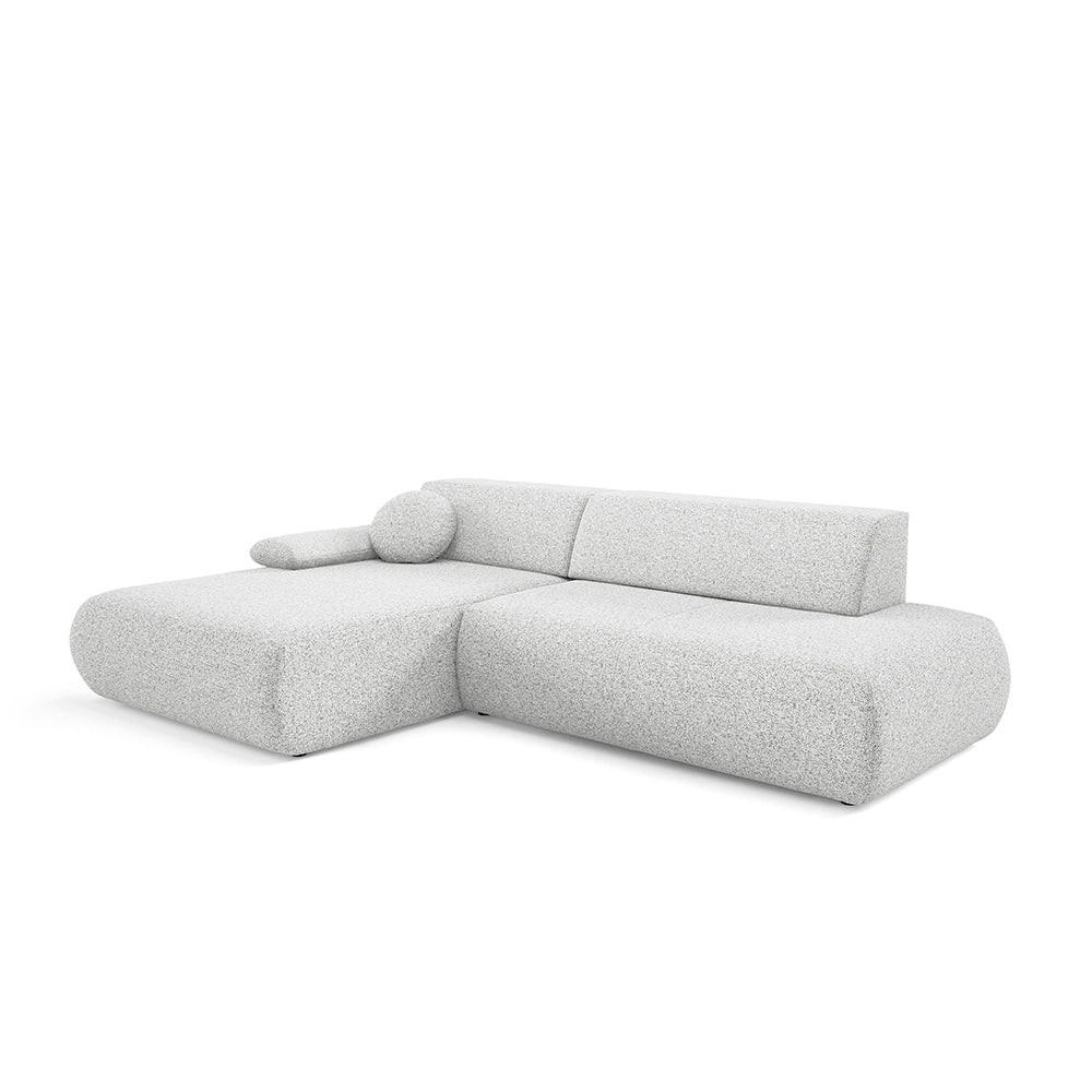 Pillovely Ecksofa Mehrfarbig 286x73x173.5 cm