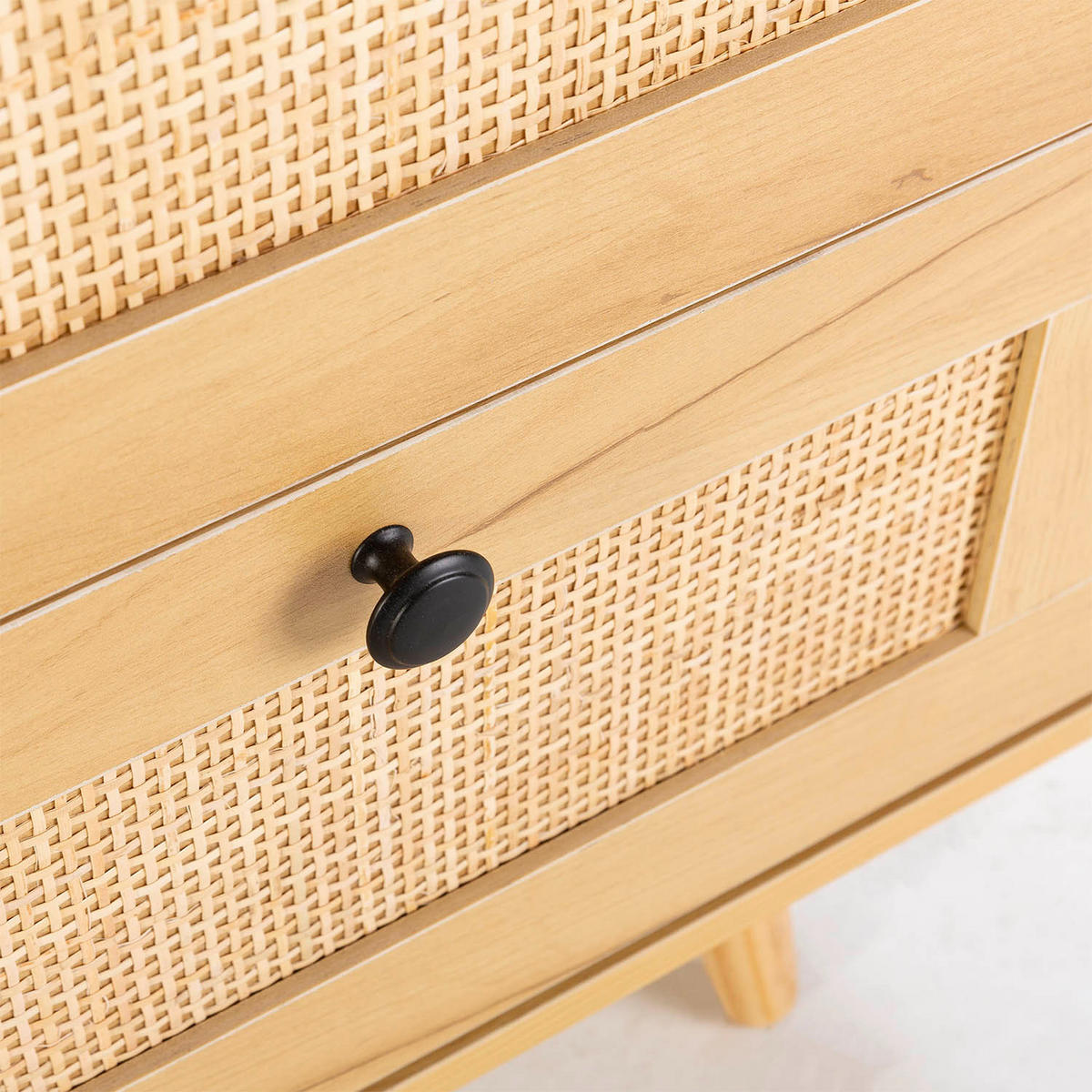 SIDEBOARD Bella 3 Schubladen 2 Eichentüren - Honigeiche, Holzwerkstoff (120/76/38cm)